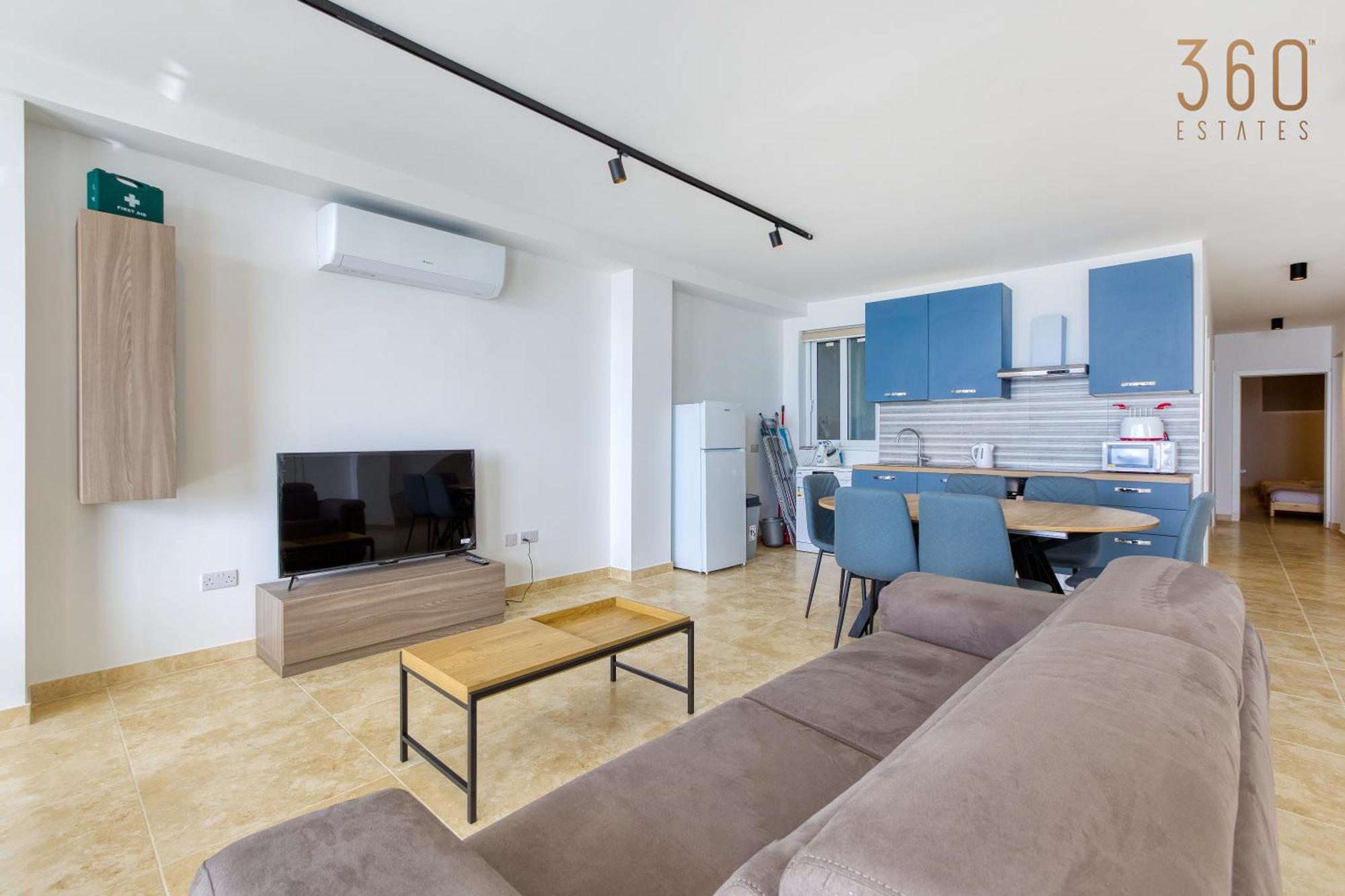 Apartment A Large, Fully Equipped 2br In By 360 Estates Mellieha